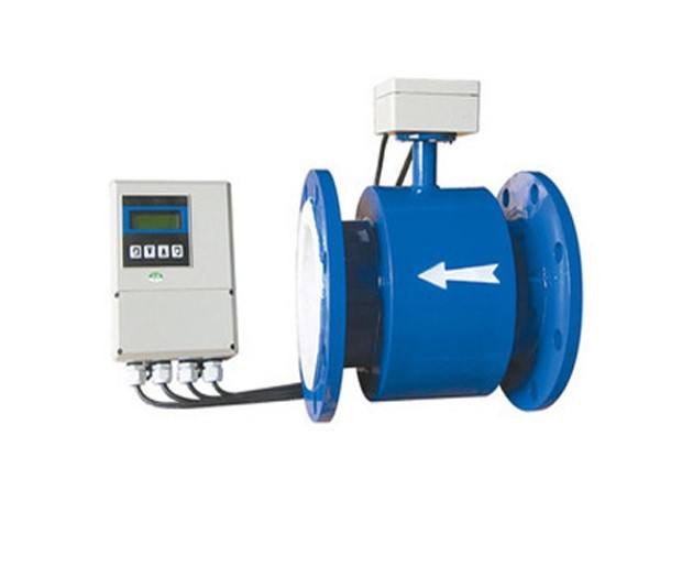 Split type electromagnetic flow meter