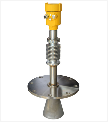 6G Low frequency high temperature radar level transmitter for blast furnace